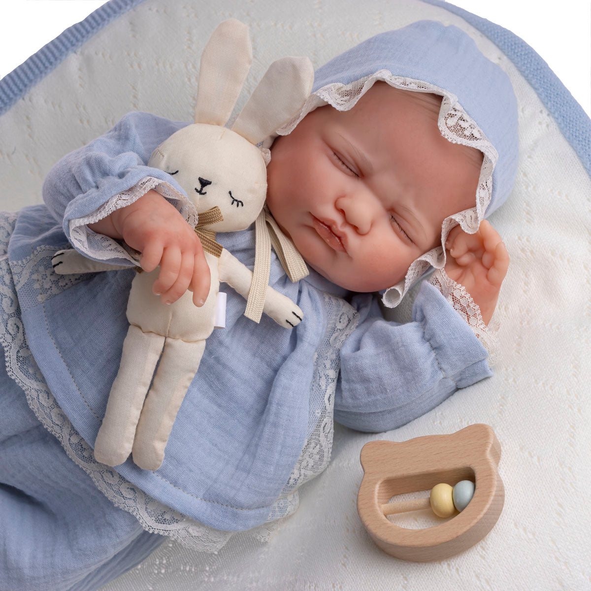 Reborn Doll | Weighted & Hand Painted Soft Vinyl | Limited Edition | Mateo | Blue