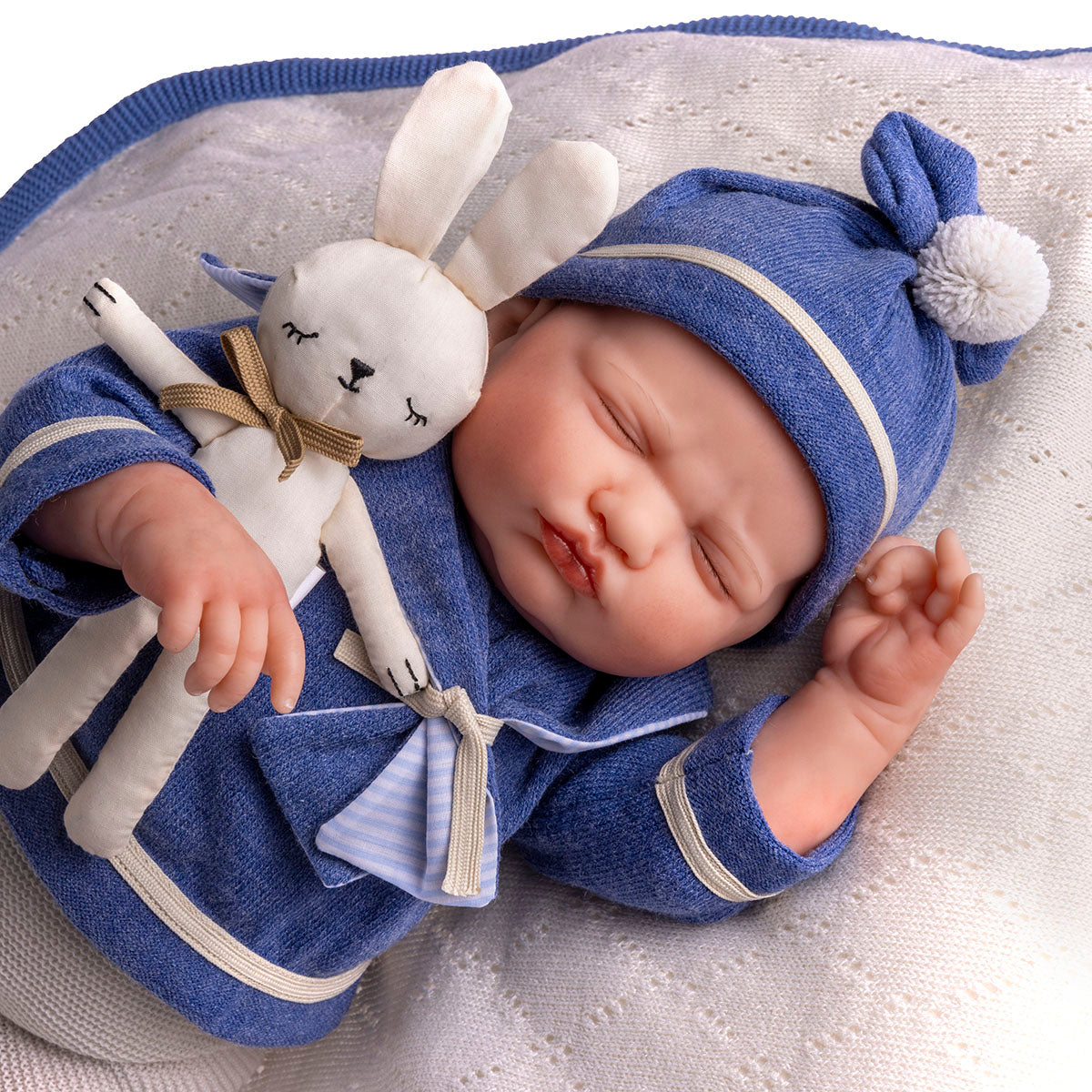 Reborn Doll | Weighted Hand Painted Soft Vinyl | Limited Edition | Mateo | Sailor Blue