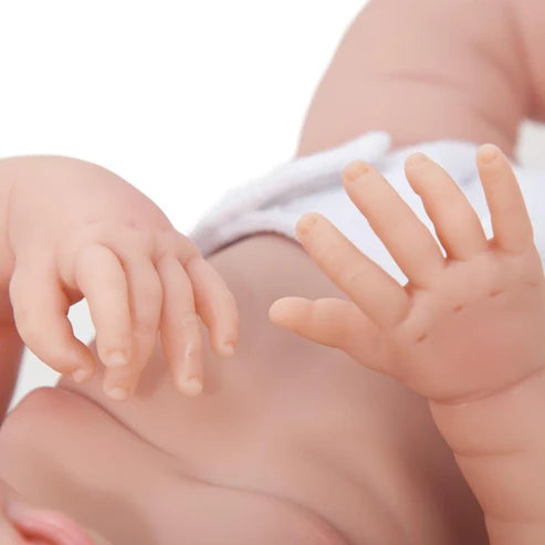 Original Handcrafted in Spain La Newborn Baby Doll "First Yawn" Real Girl