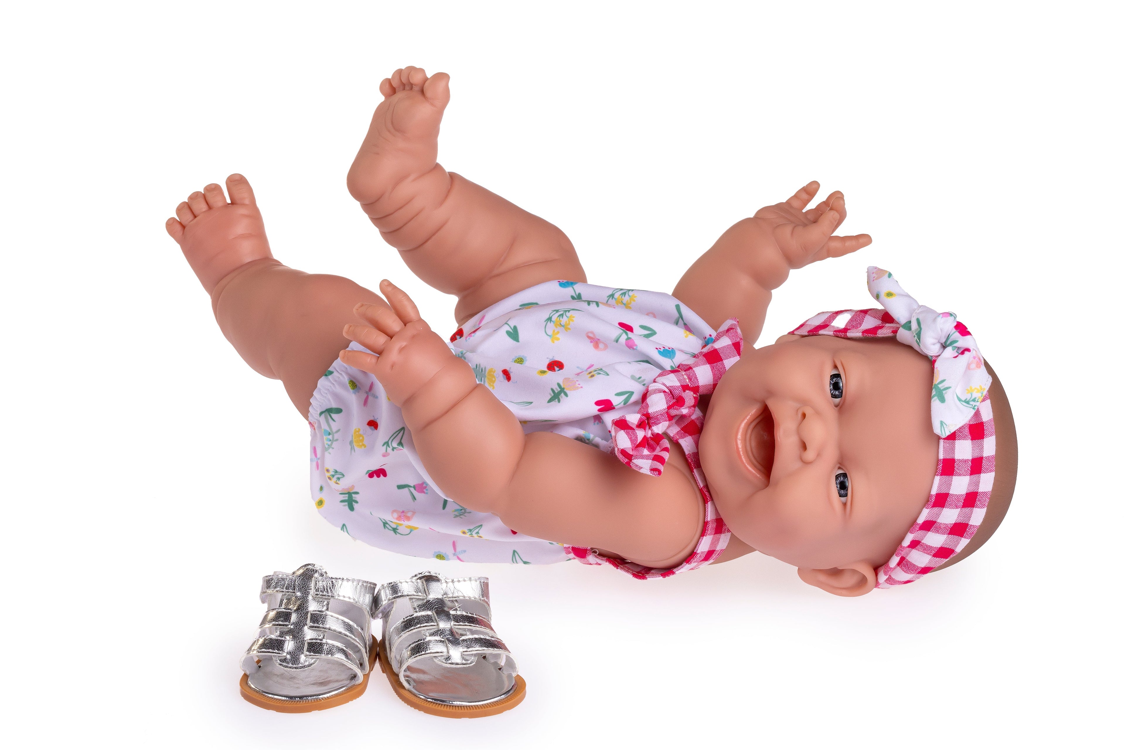 Original Handcrafted in Spain Lola Baby Doll - Spring Picnic