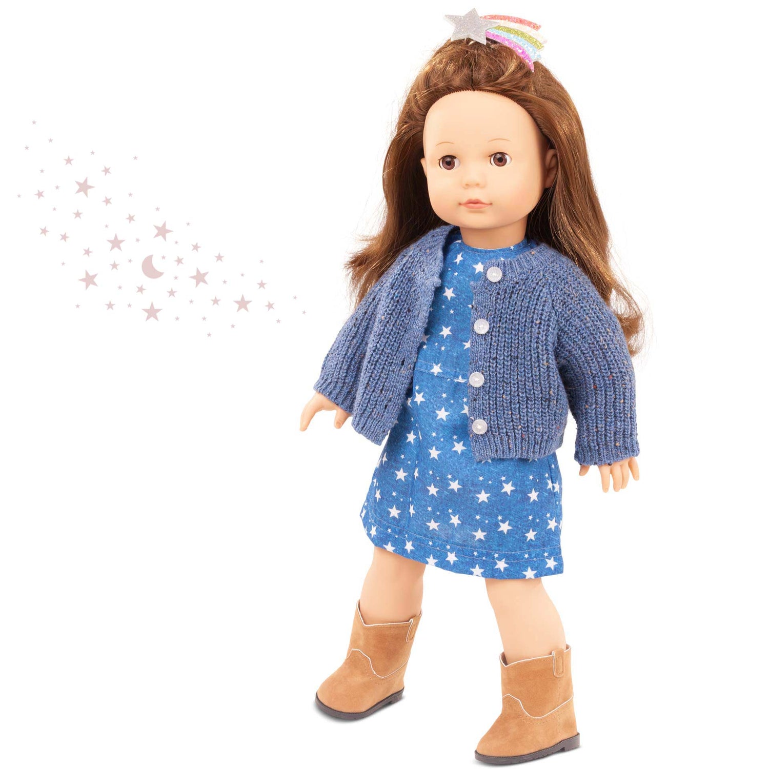 Götz Precious Day Girl Doll Elisabeth - Stars