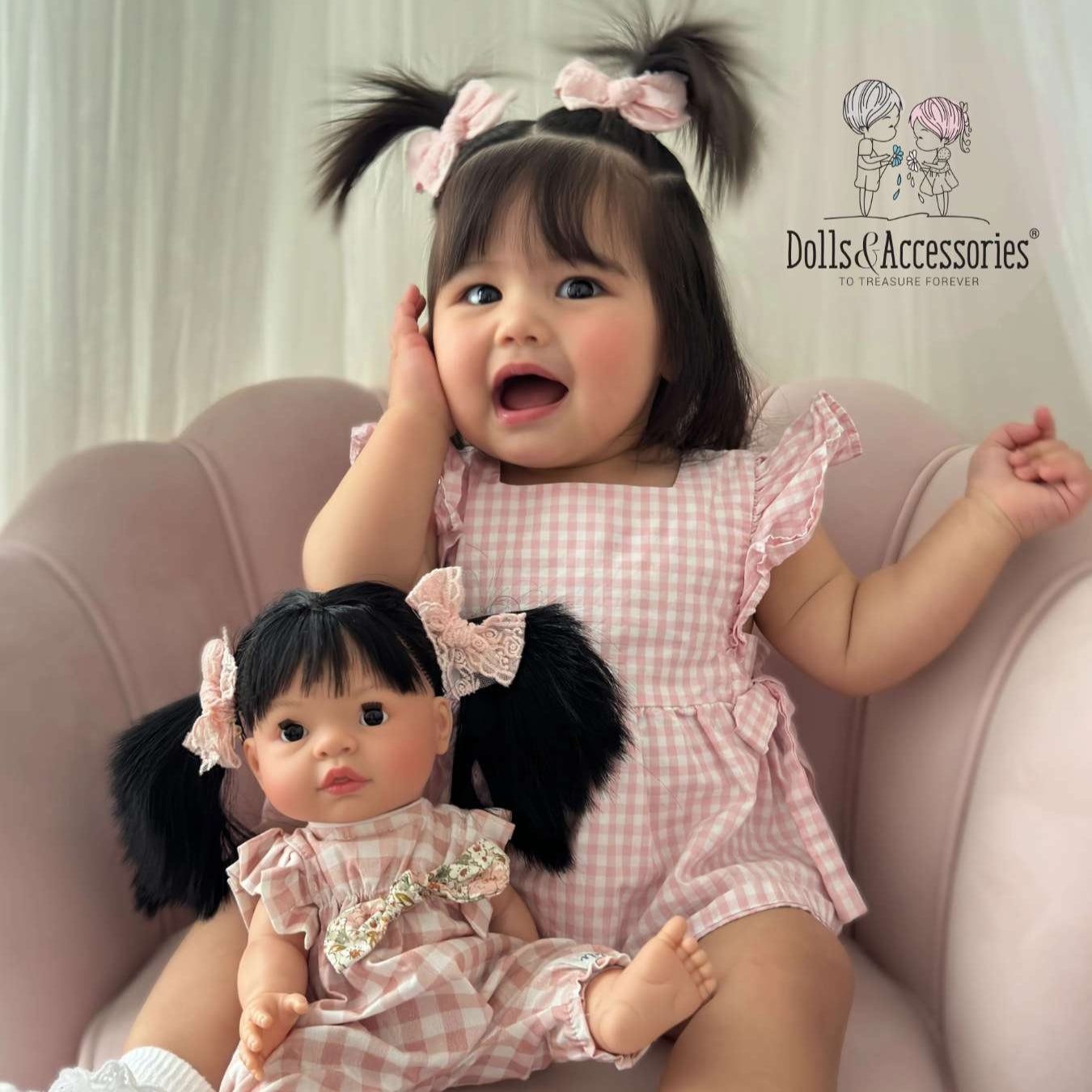 Handmade Collectible Joy Collection Sakura Baby Doll by Nines D&