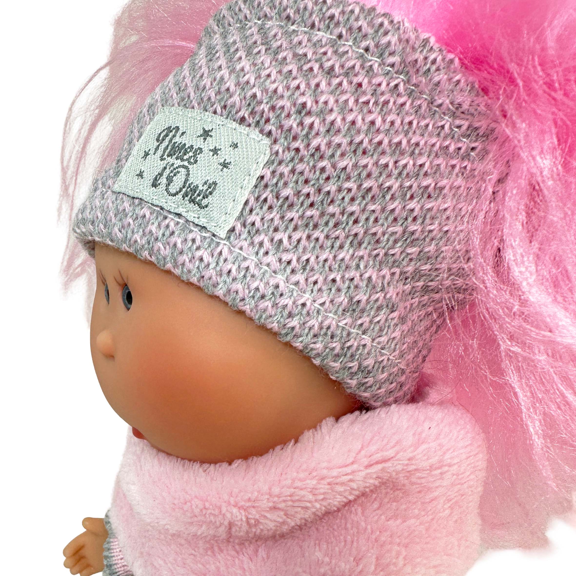 Handcrafted Collectible Little Mia Polar Doll (3154_25) by Nines D&