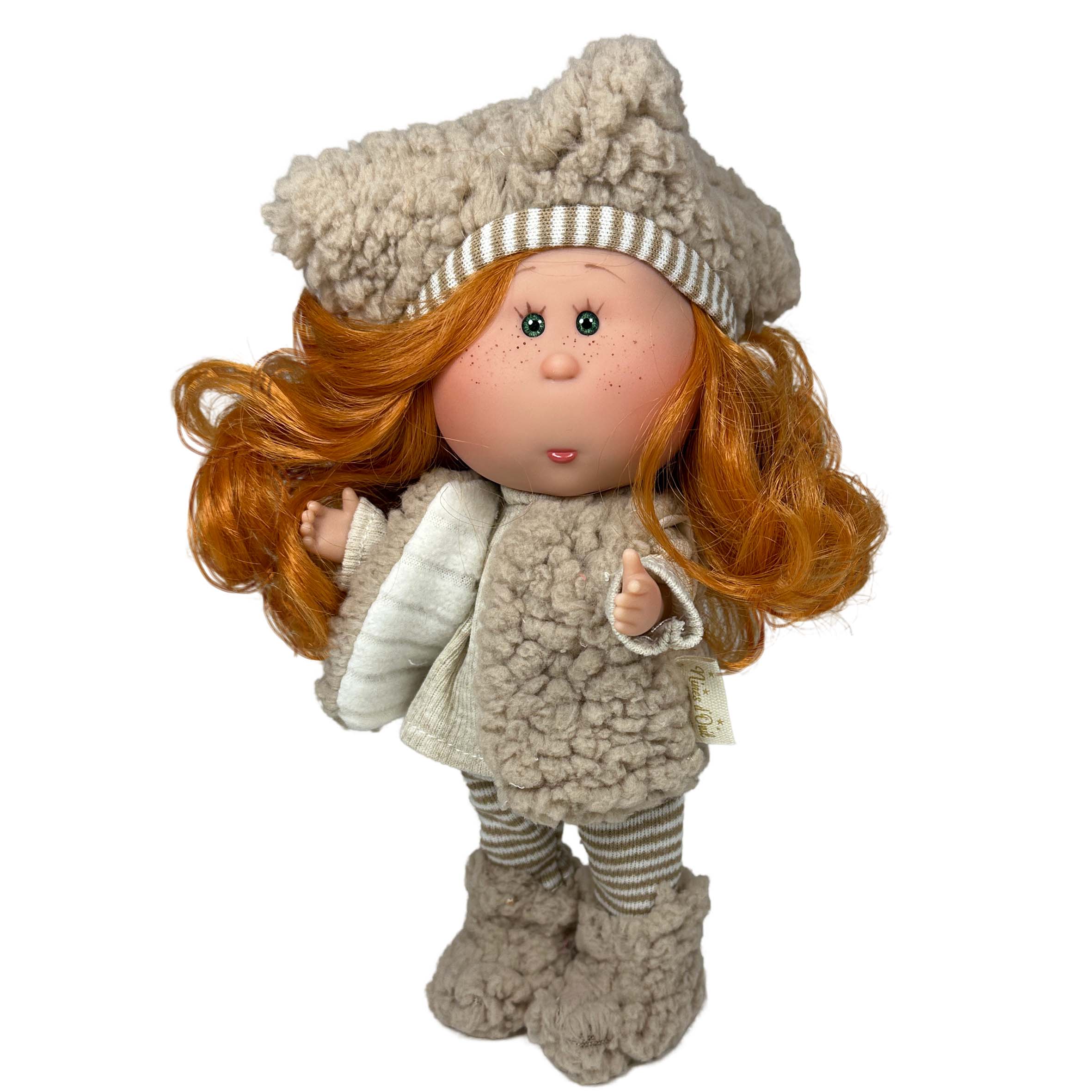 Handcrafted Collectible Little Mia Forest Doll (3156) by Nines D&