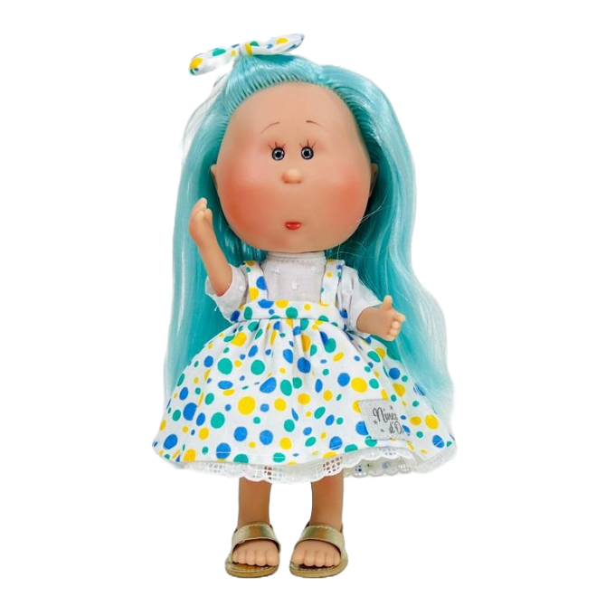 Handcrafted Collectible Little Mia Bubble Gum Doll (3180) by Nines D&