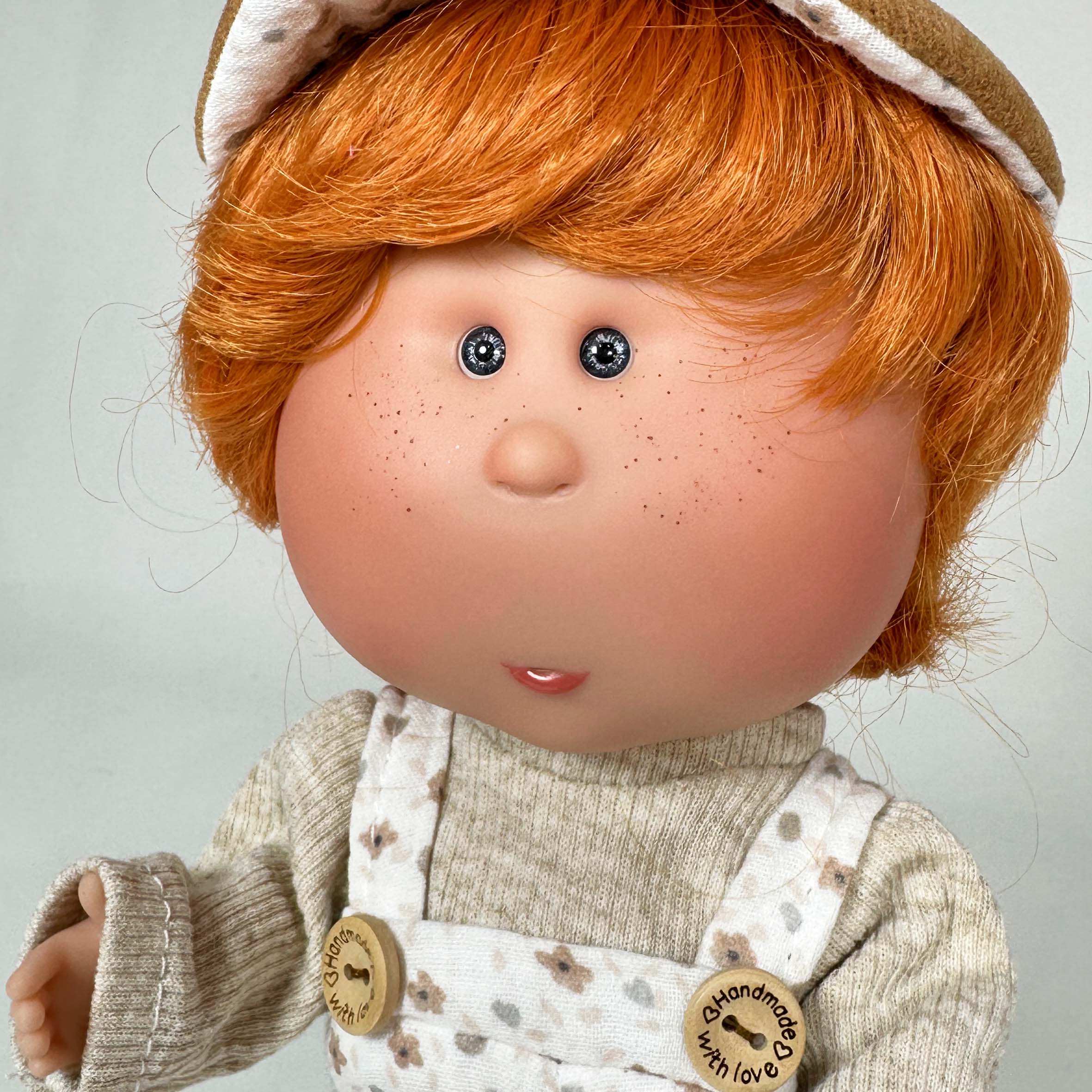Handcrafted Collectible Mia (Mio) Boy Peep Doll (3401) by Nines D&