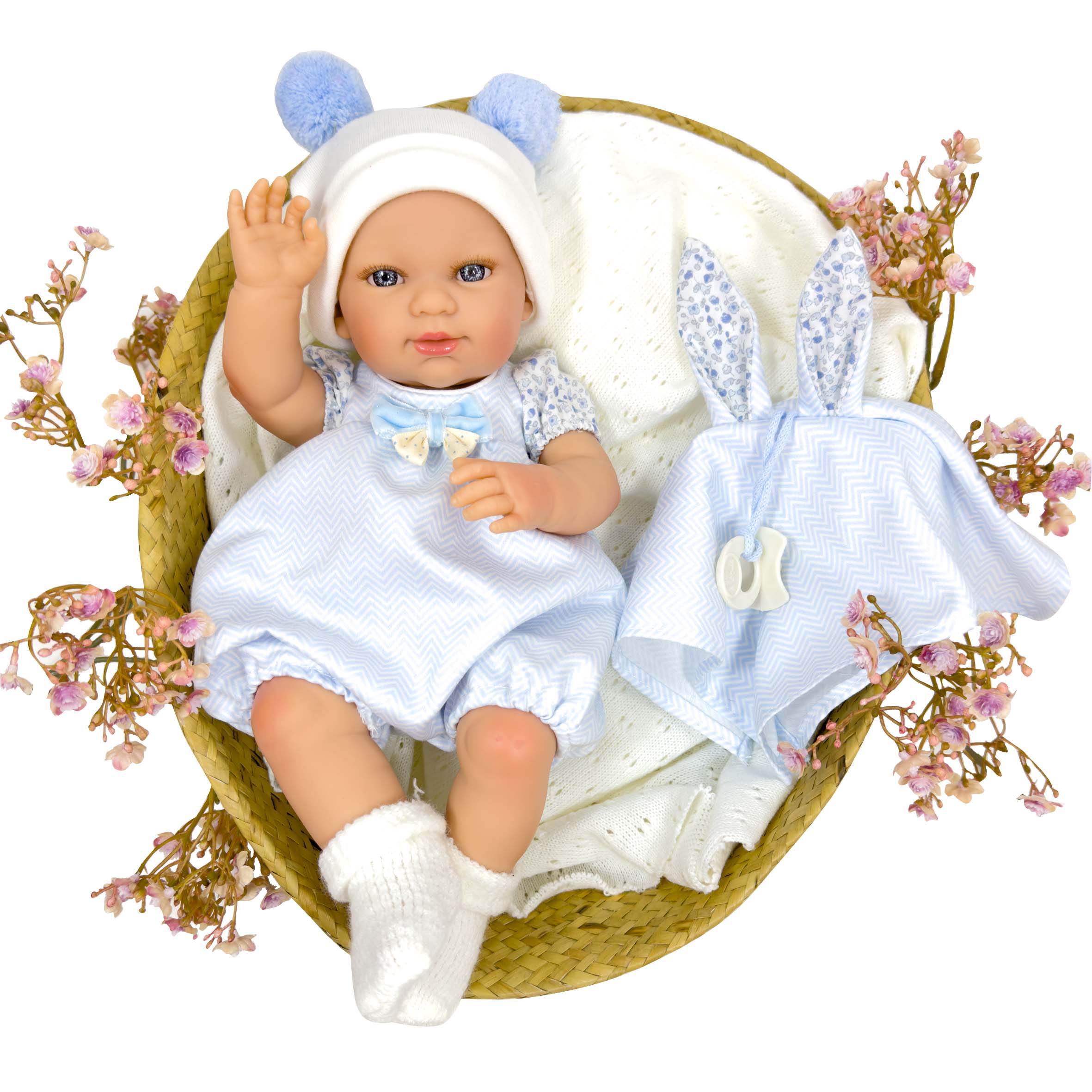 Handcrafted Baby Doll Dou Dou (3622) by Nines d&