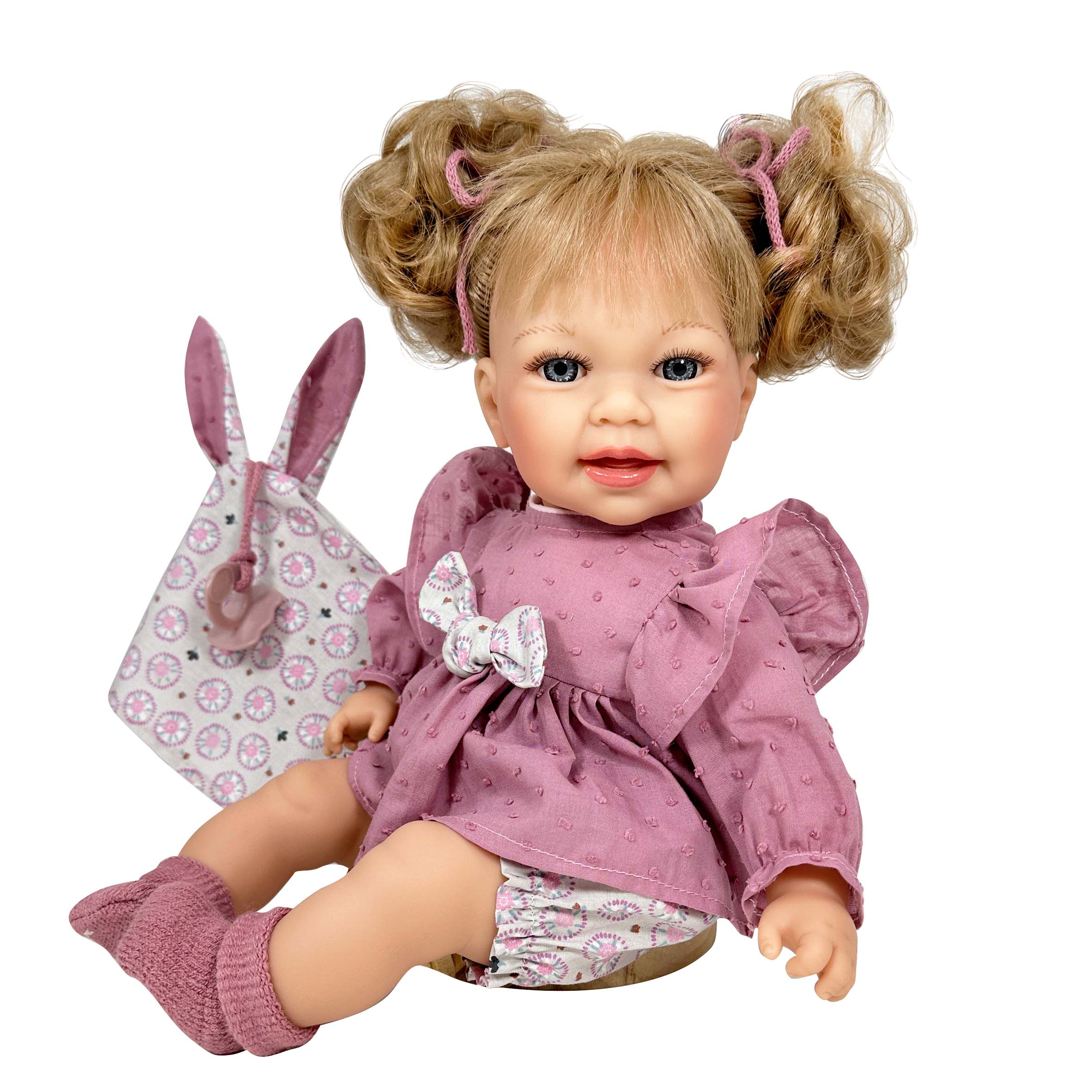 Handcrafted Little DouDou Susi Baby Doll (3930) by Nines D&