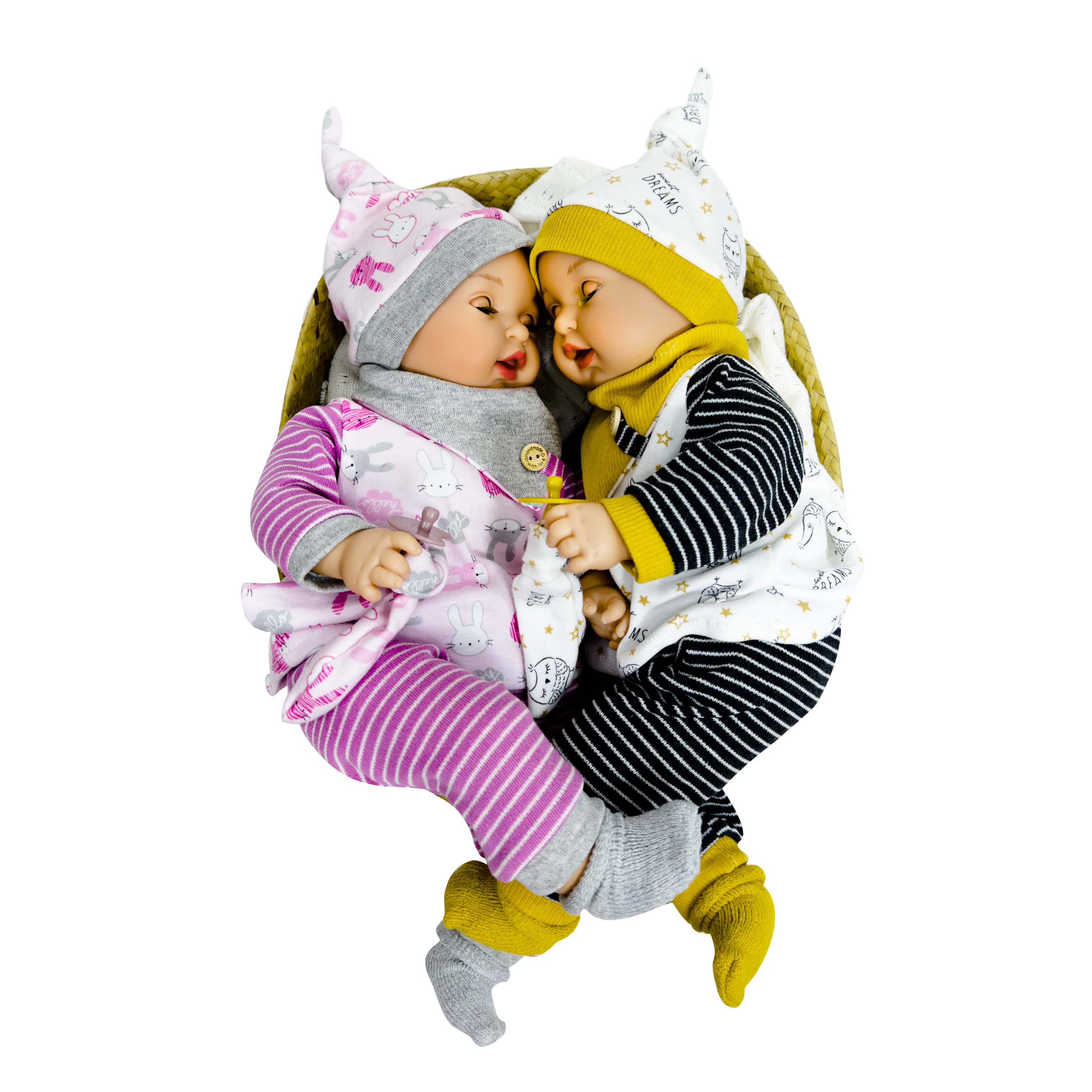 Handcrafted Noa Boy Baby Doll by Nines D&