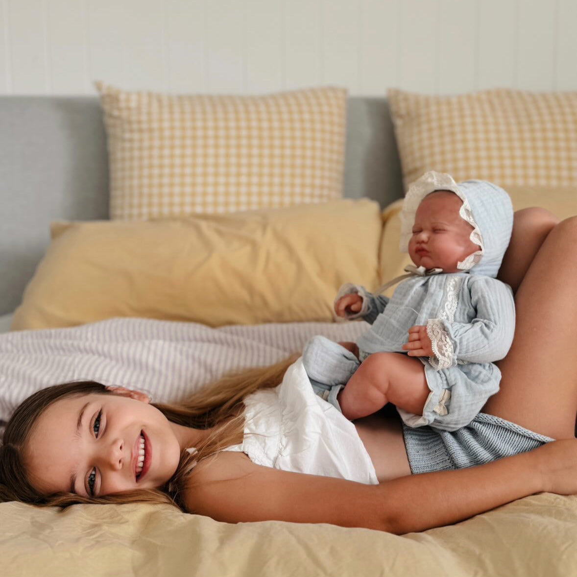 Reborn Doll | Weighted & Hand Painted Soft Vinyl | Limited Edition | Mateo | Blue