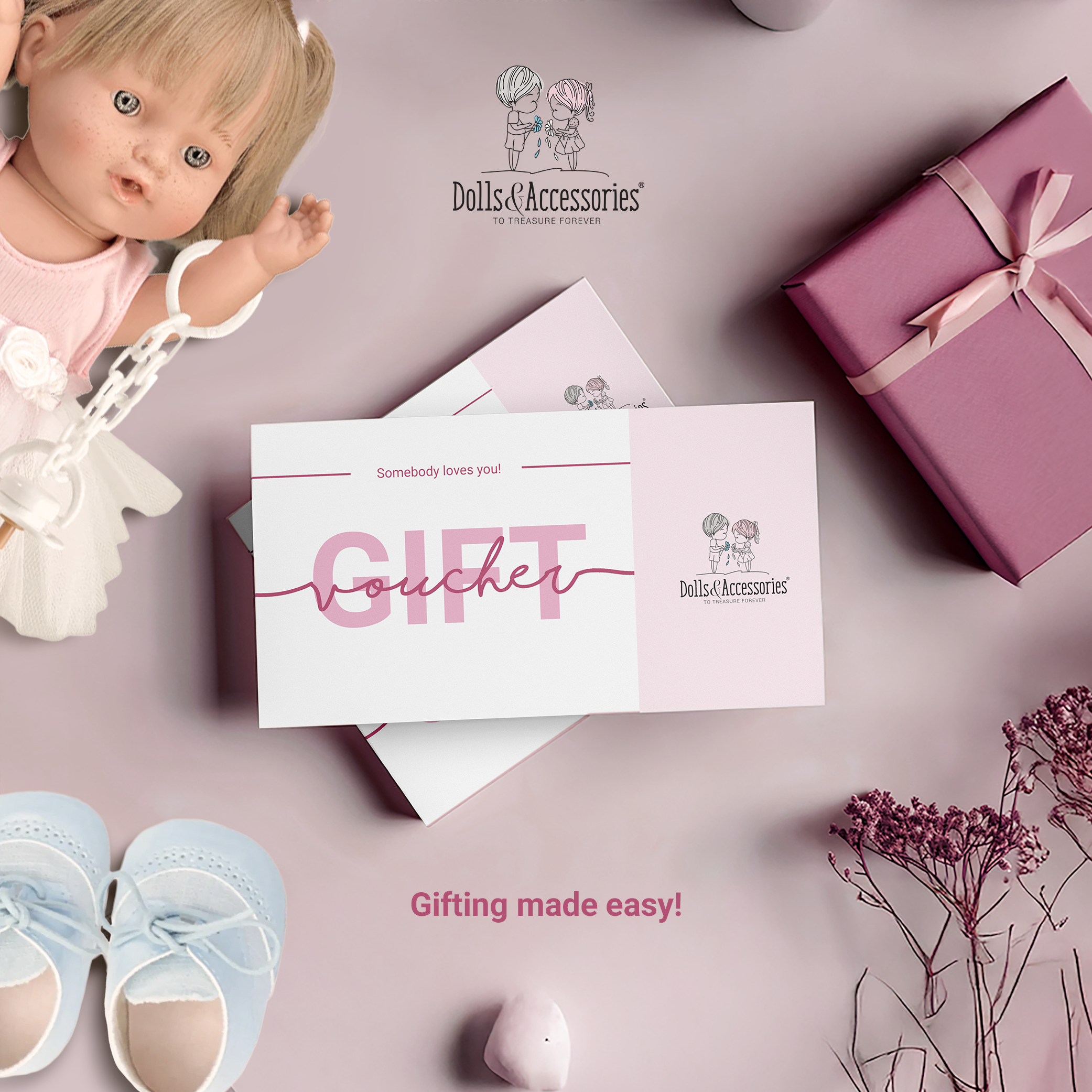 Dolls and Accessories $150 Gift Card