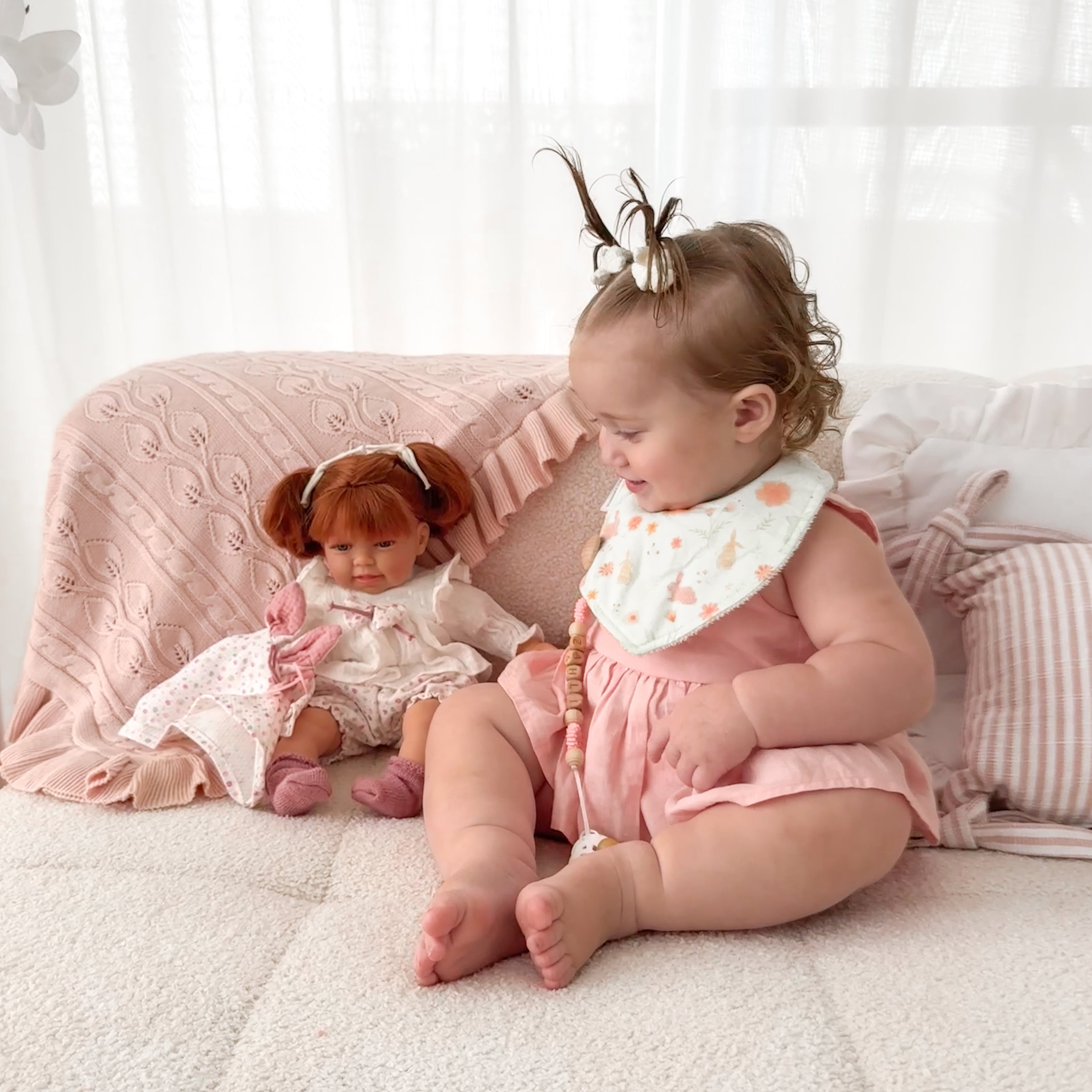 Handcrafted Little DouDou Susi Baby Doll (3930) by Nines D&