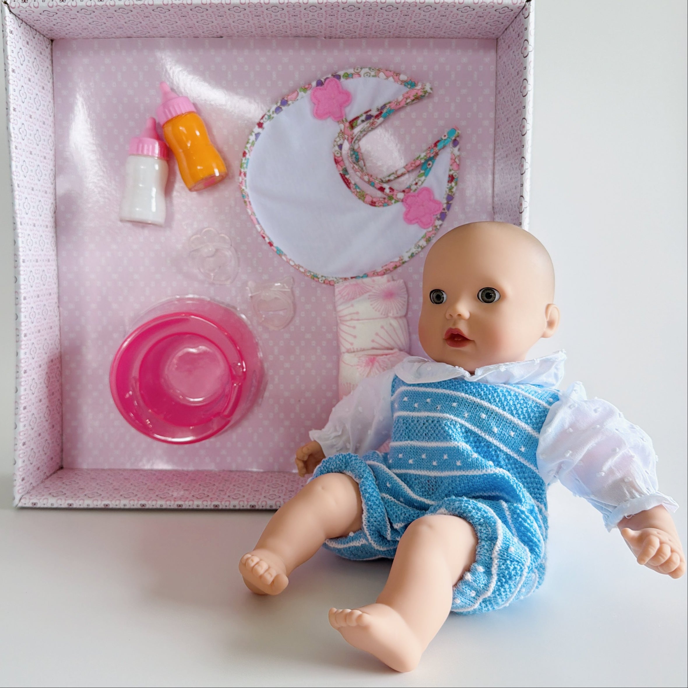 Götz Basic Care Set, Pink - 8 Pieces