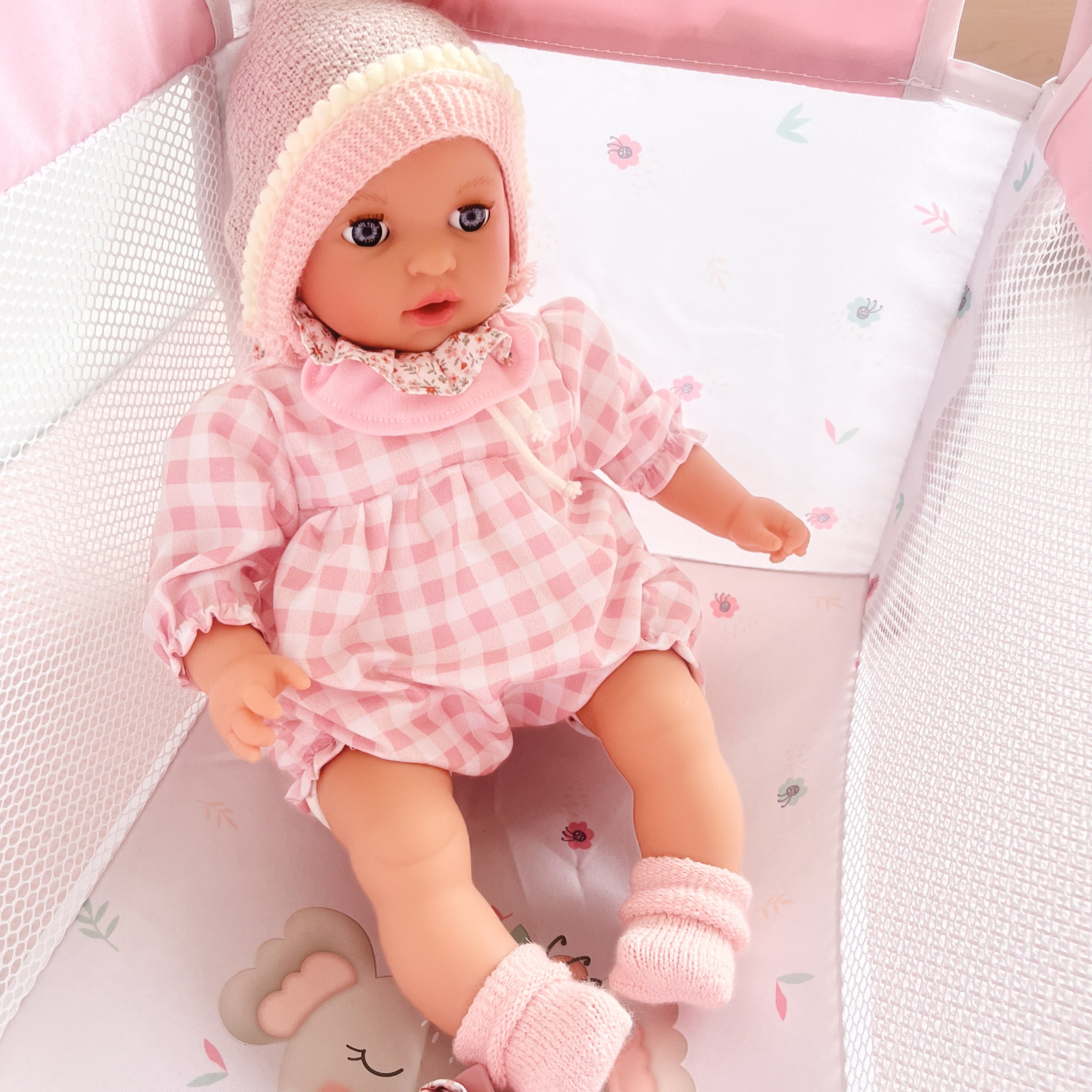 DeCuevas Toys Koala Travel Cot for Dolls