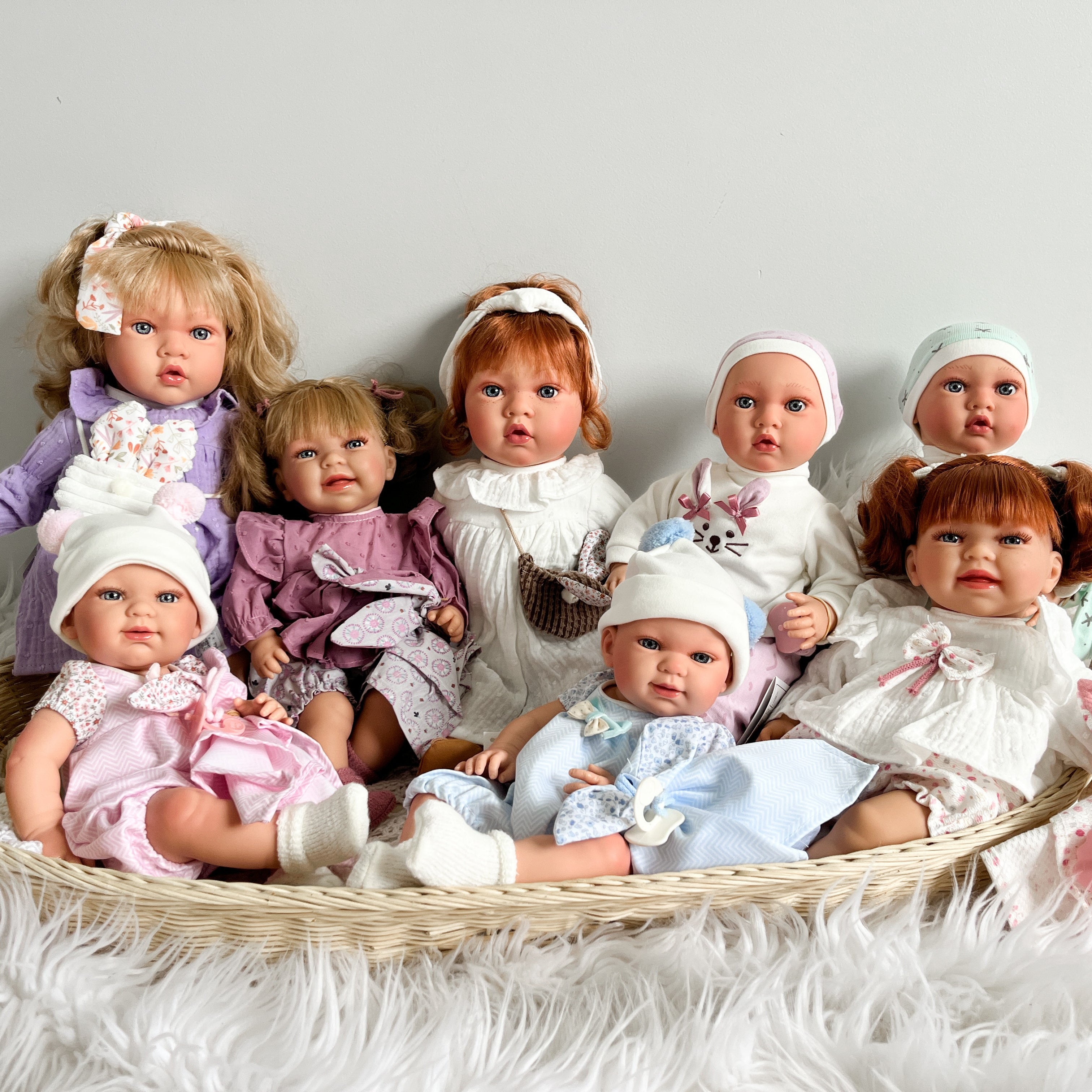 Handcrafted Susette Plumeti Blonde Toddler Doll by Nines D&