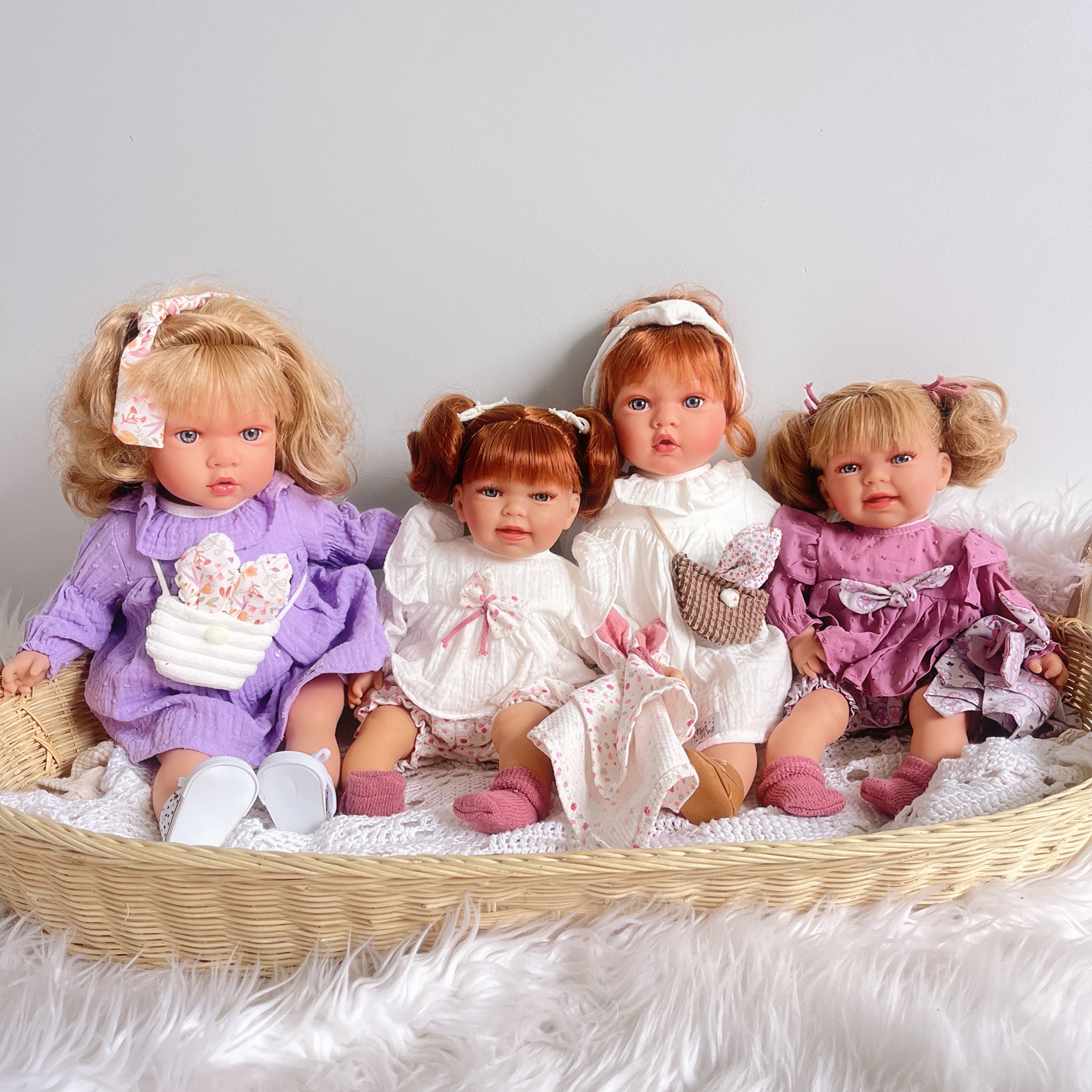 Handcrafted Susette Plumeti Blonde Toddler Doll by Nines D&