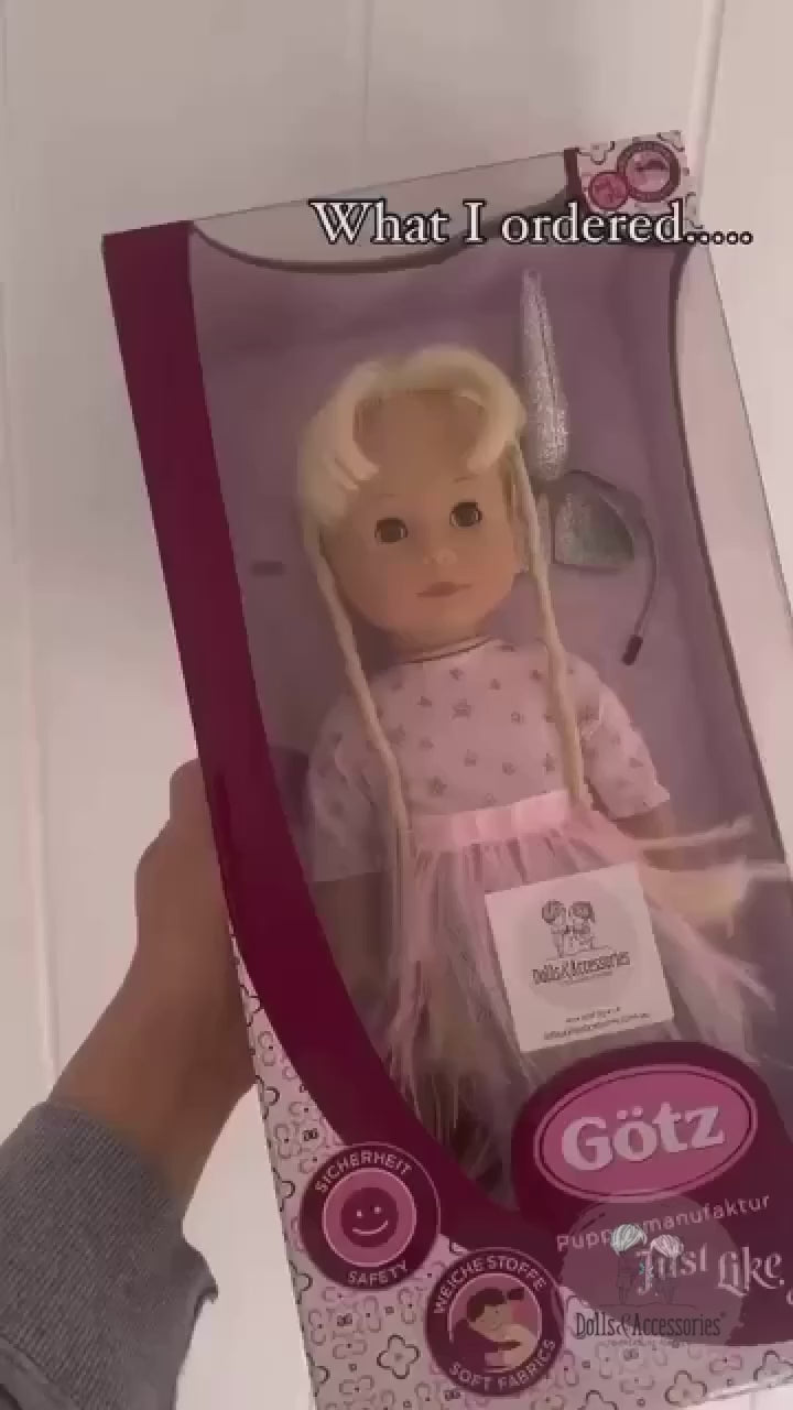 Götz Just Like Me Girl Doll Mia - Unicorn