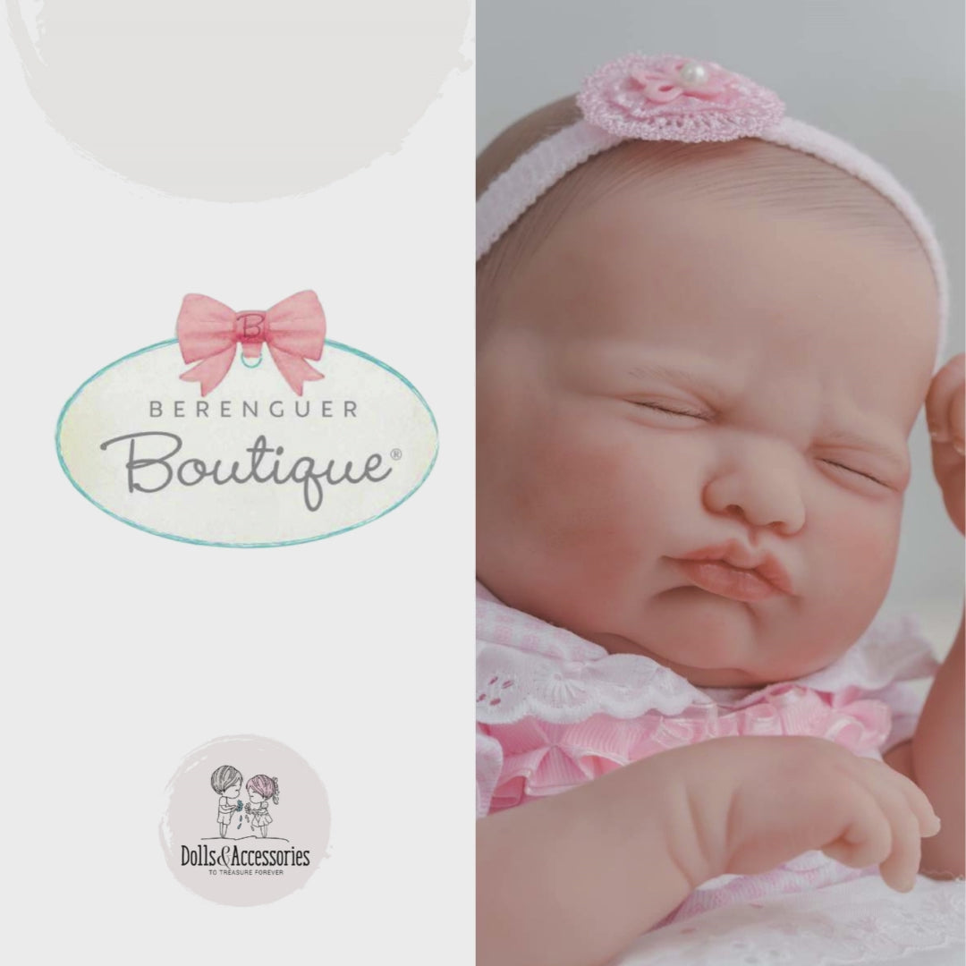 Reborn Doll | Weighted & Hand Painted Soft Vinyl | Limited Edition | Sofia | Pink