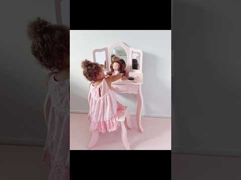 Handcrafted Collectible Mia Romper Flower Bouquet Wavy Blonde Hair by Nines D&