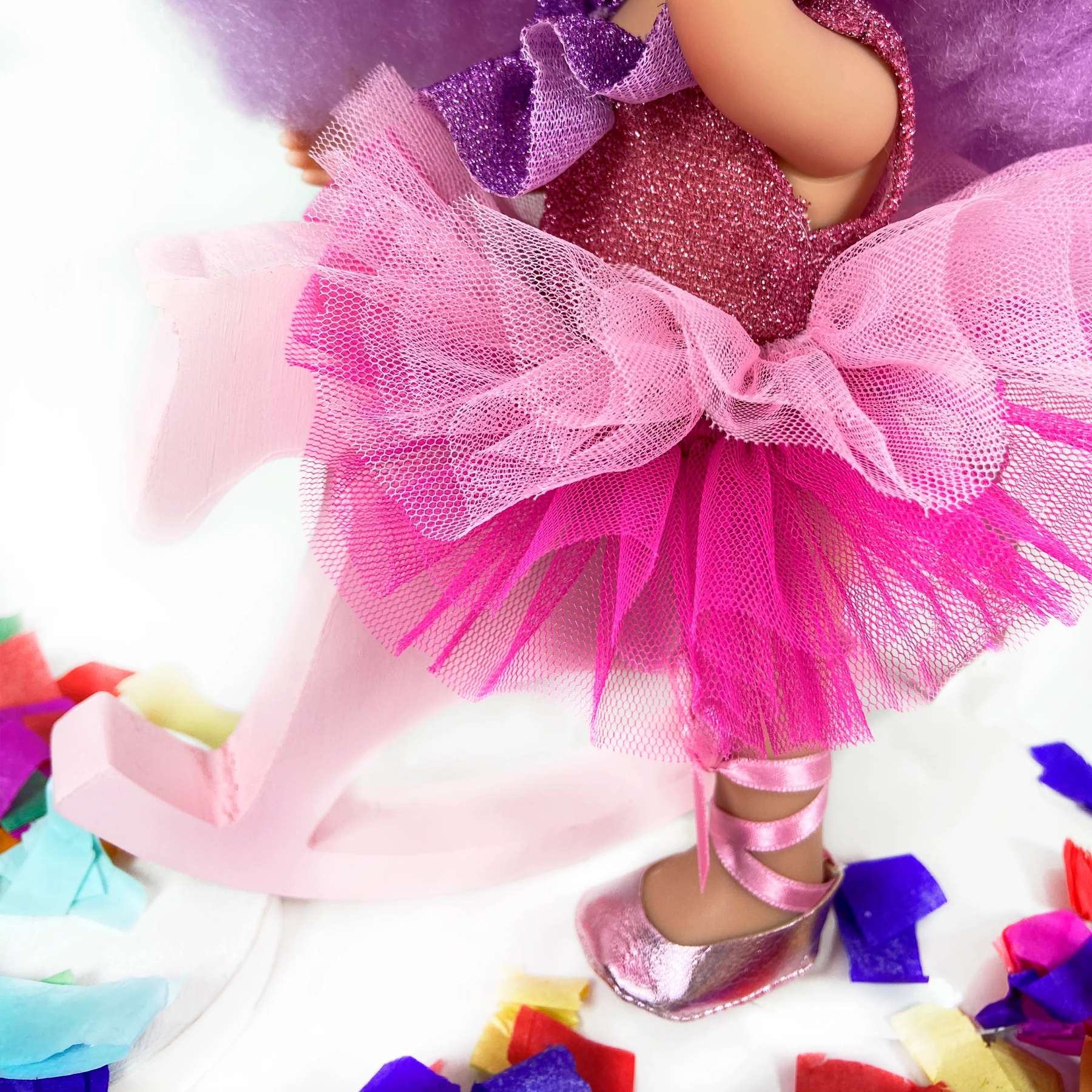 Handcrafted Collectible Mia Unicorn Doll (1132) by Nines D&