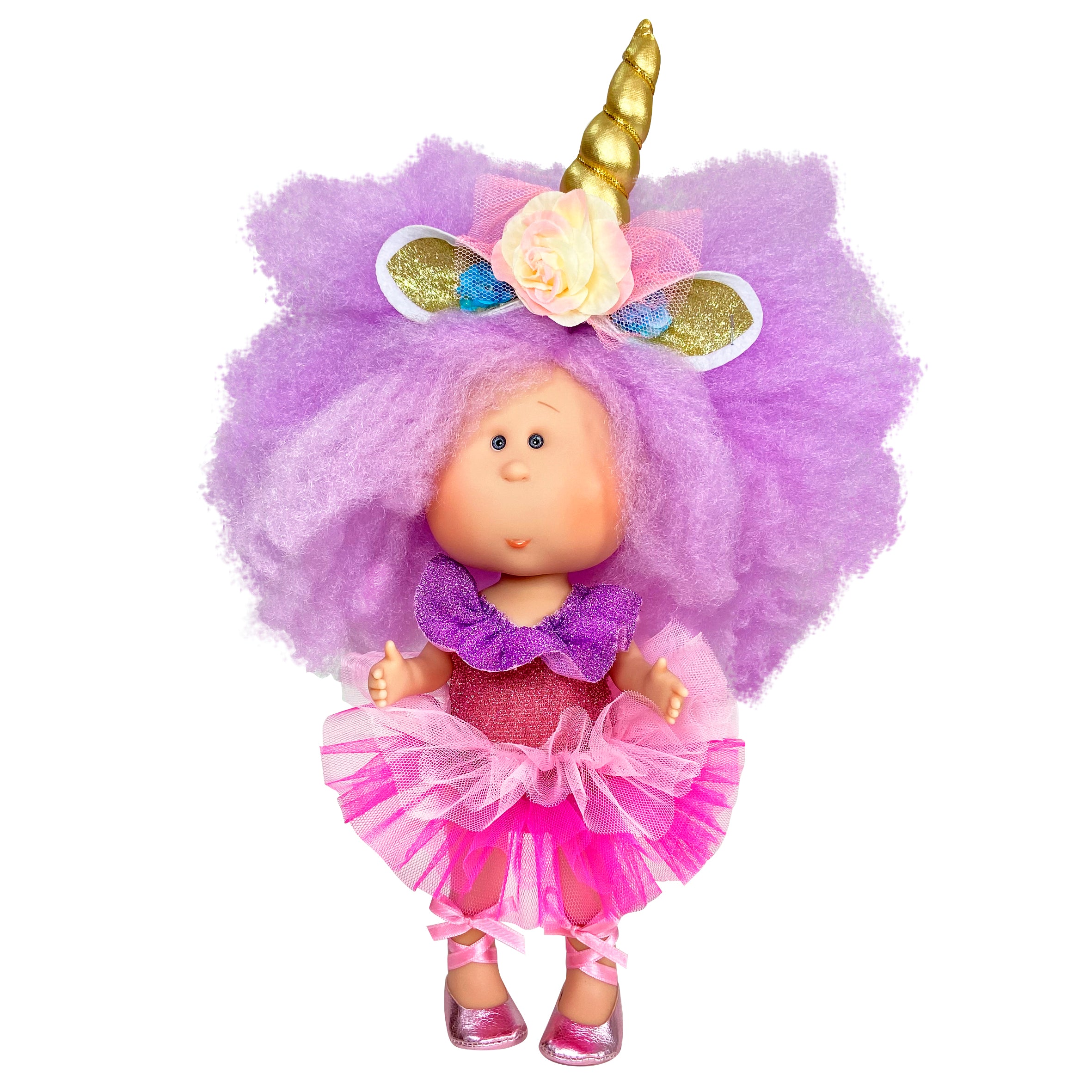 Handcrafted Collectible Mia Unicorn Doll (1132) by Nines D&