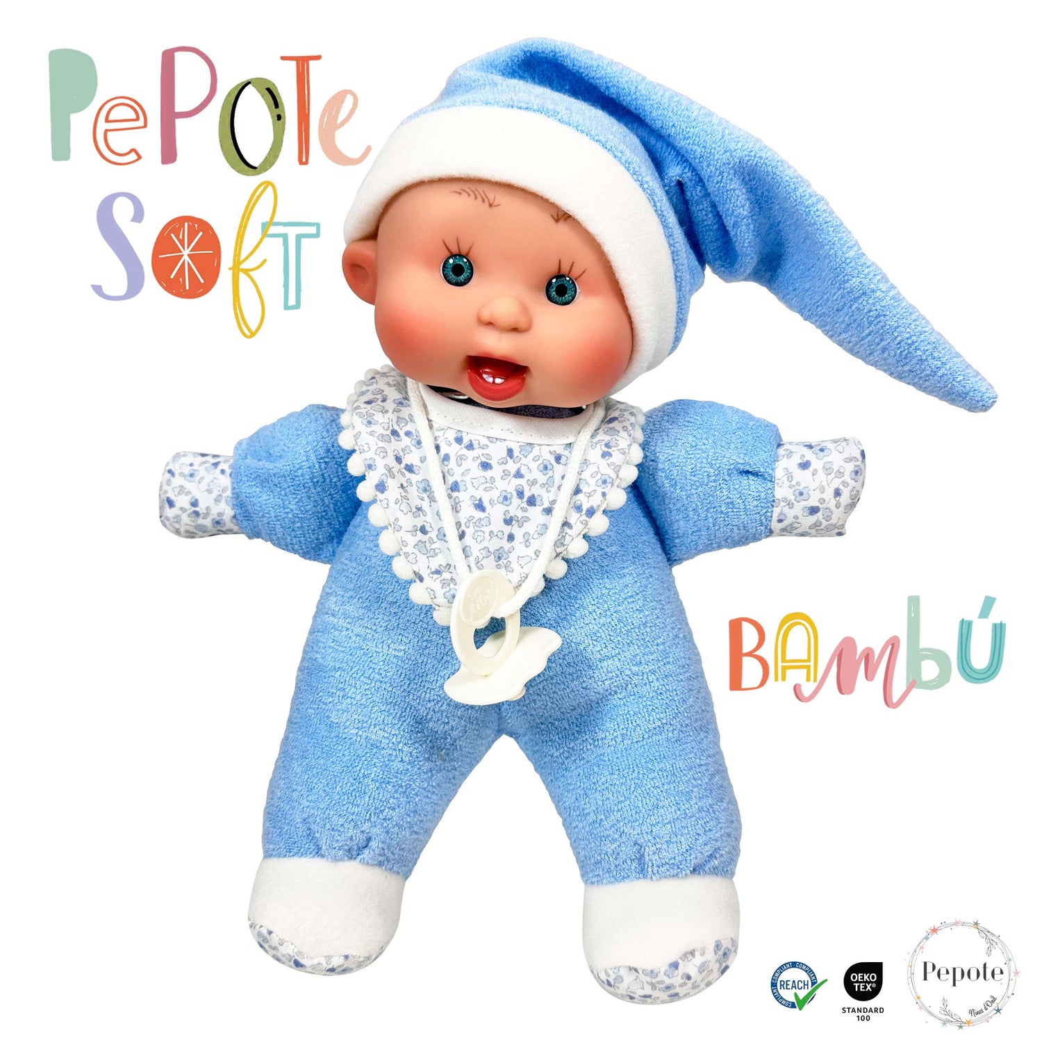 Baby Doll Pepote Soft Bambú by Nines D&