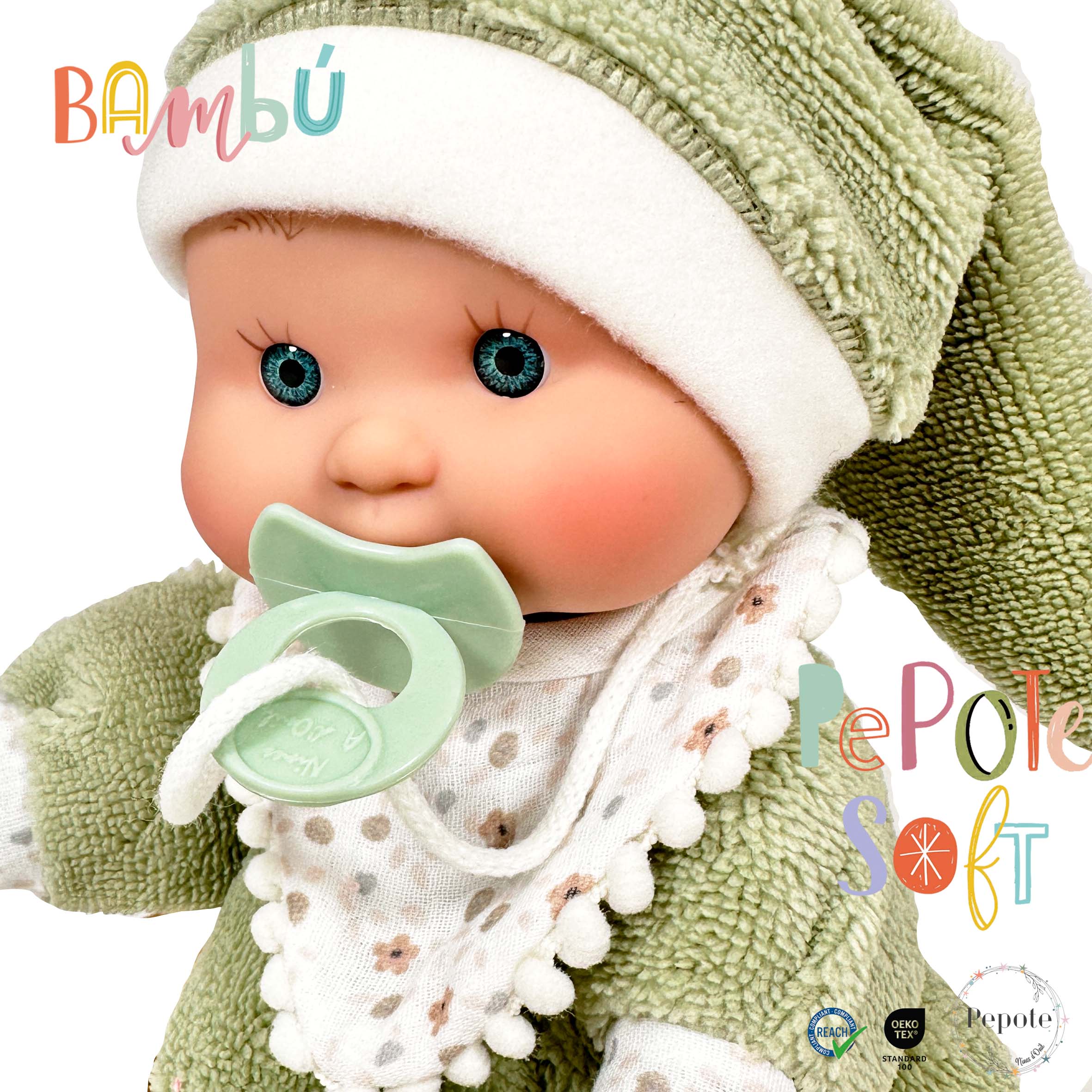 Baby Doll Pepote Soft Bambú by Nines D&