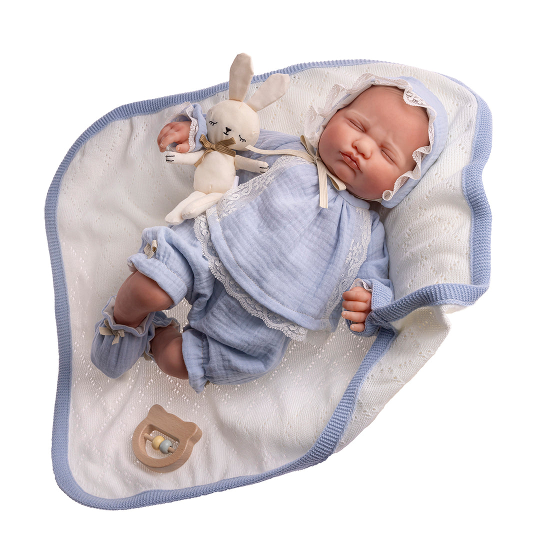 Reborn Doll | Weighted & Hand Painted Soft Vinyl | Limited Edition | Mateo | Blue