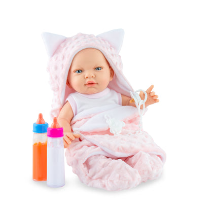 Bath Time Pink Newborn Doll - Dolls and Accessories