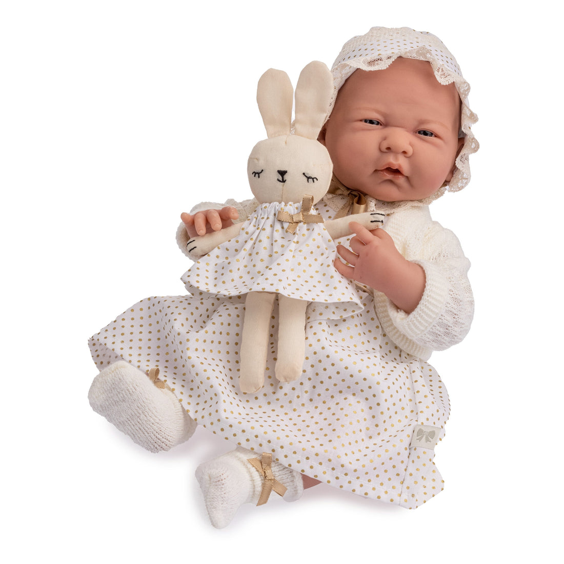 Soft Body La Newborn in Deluxe Royal Themed Outfit w/ Accessories - Dolls and Accessories