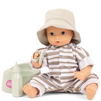 Bath Baby Doll - Urban Aquini Götz Baby - Stripes