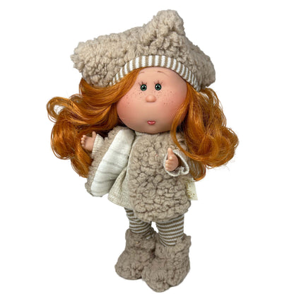 Handcrafted Collectible Little Mia Forest Doll (3156) by Nines D&