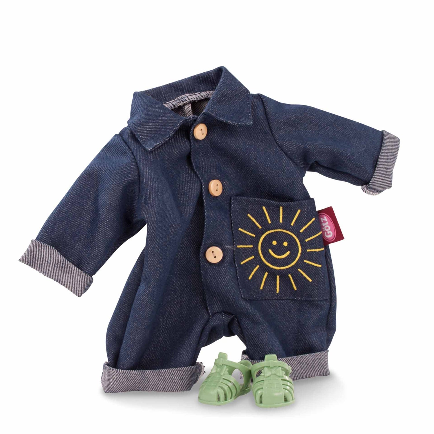 Götz Doll Clothes - Baby Suit Sunny Day Size S