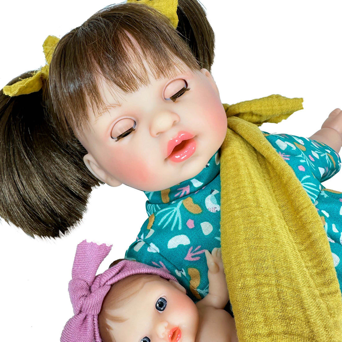 Baby Doll Brunette Alex with baby by Nines d&