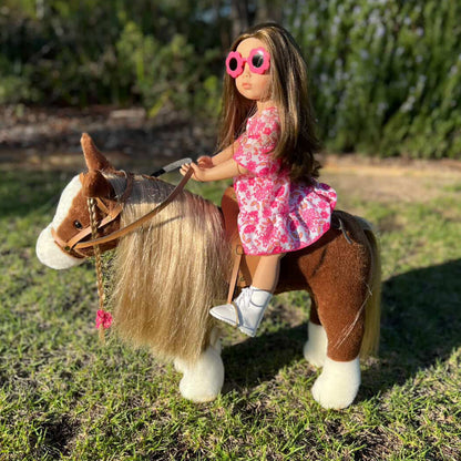 Götz Girl Doll Accessory - Pony (Horse) Brown Beauty