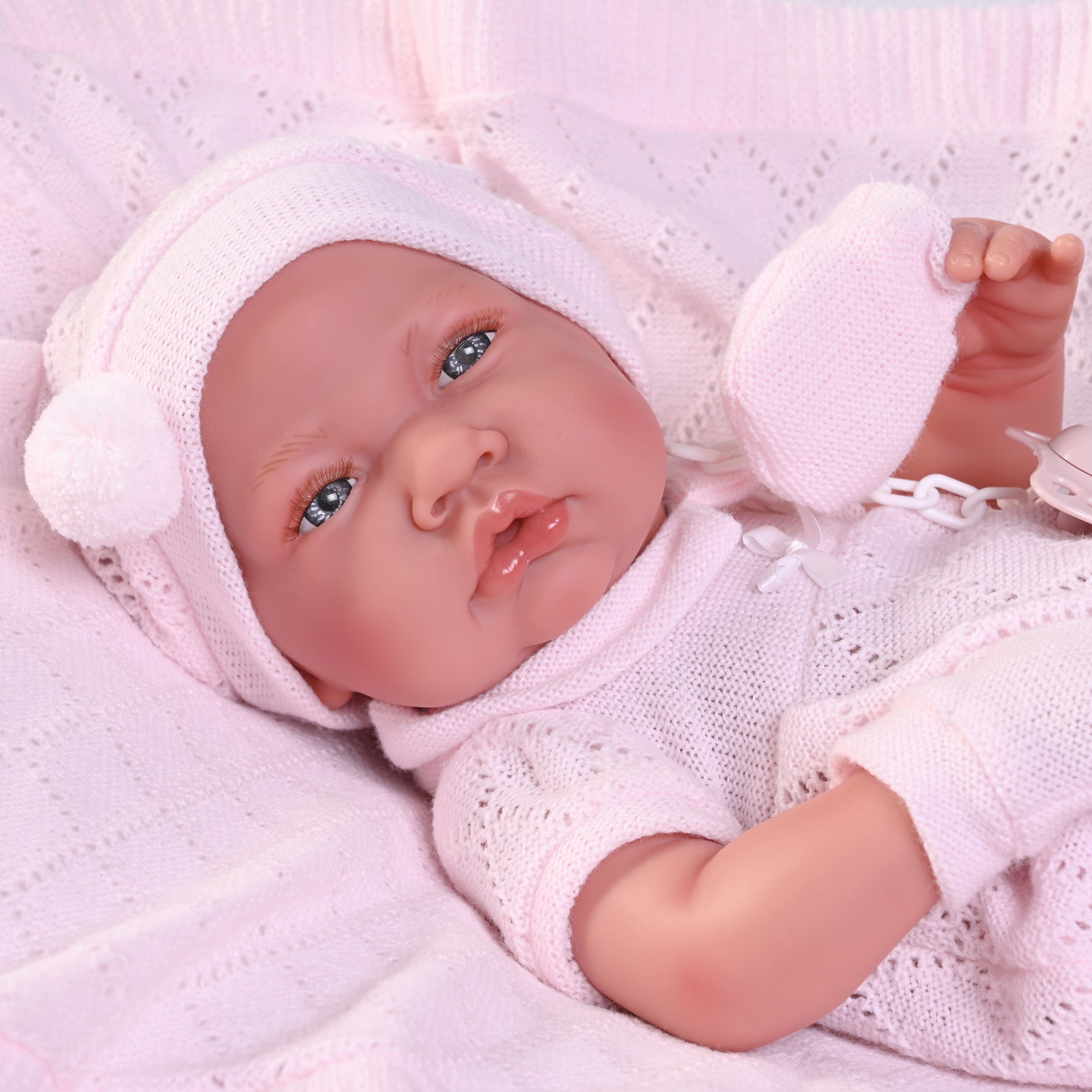 Reborn Doll Toquilla Pink by Antonio Juan