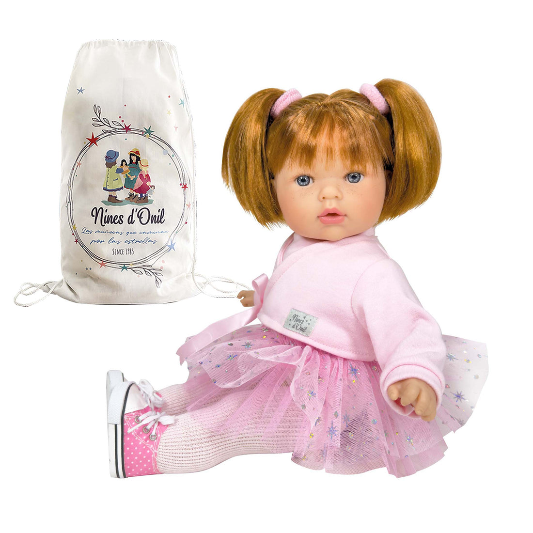 Handcrafted Little Tita Star Toddler Doll by Nines D&