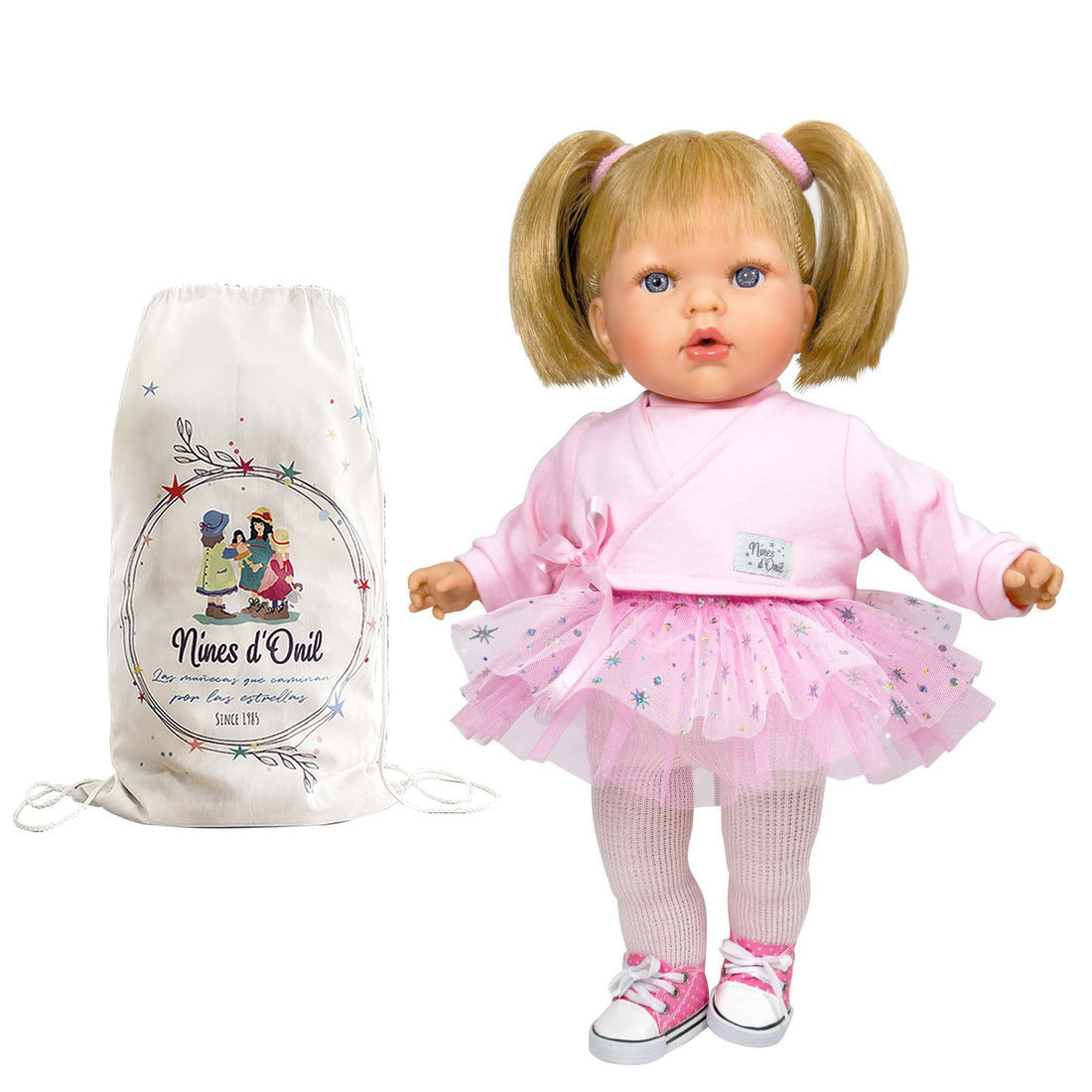 Handcrafted Little Tita Star Toddler Doll by Nines D&