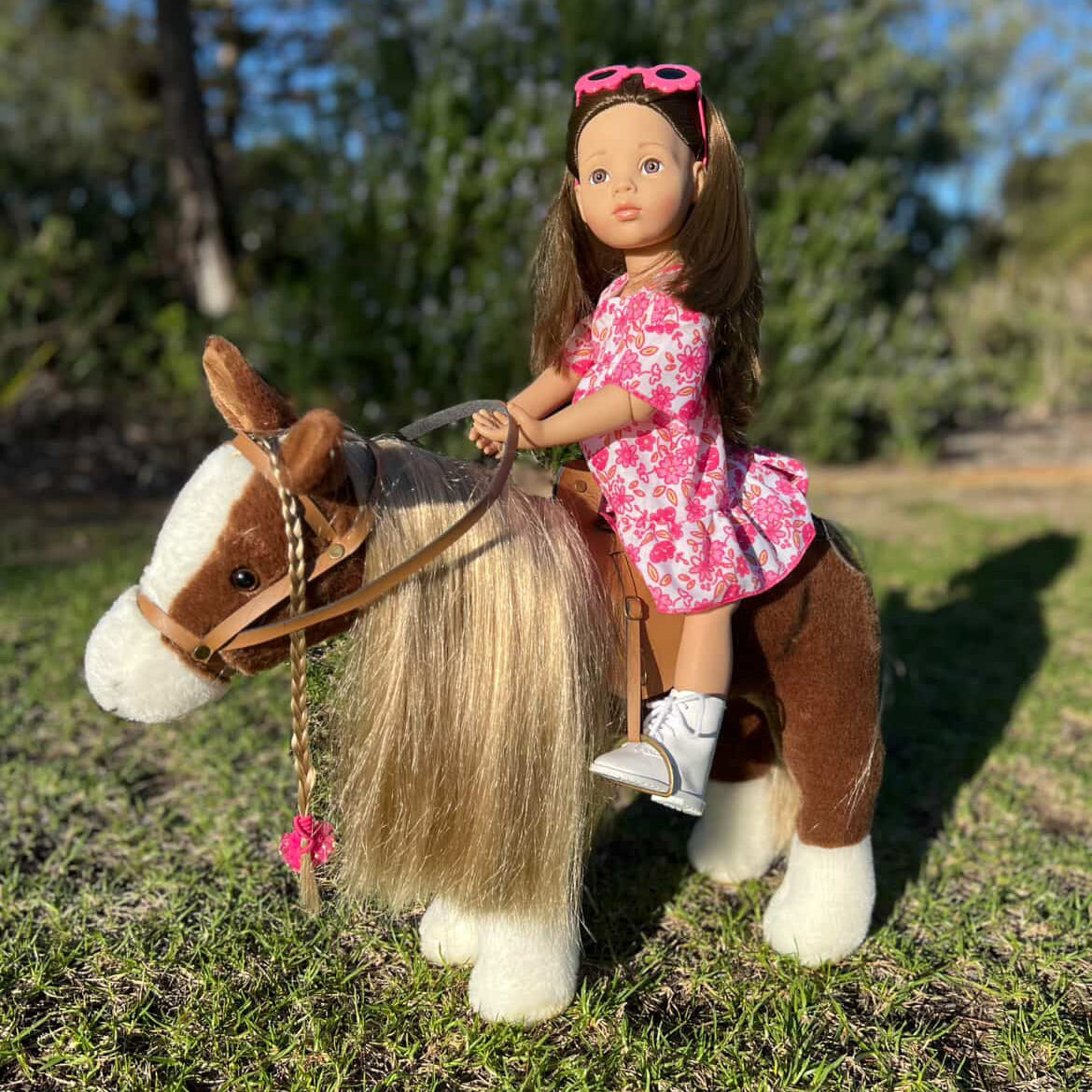 Götz Girl Doll Accessory - Pony (Horse) Brown Beauty