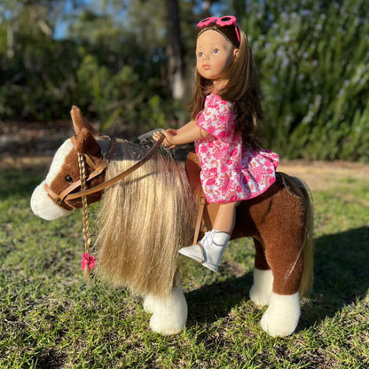 Götz Girl Doll Accessory - Pony (Horse) Brown Beauty