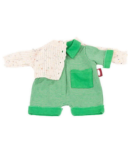 Götz Doll Clothes - Jumpsuit/Knitted - Green Combi Size S