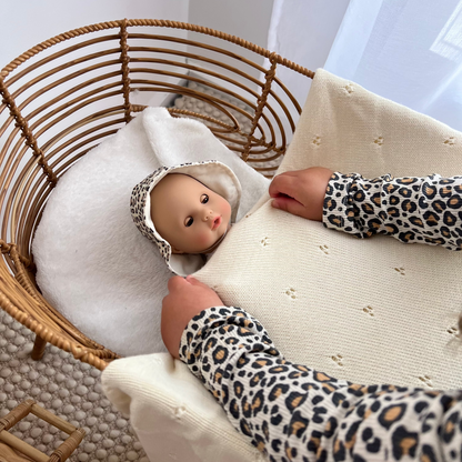 Götz Bath Baby Doll - Sleepy Aquini Baby - Cats