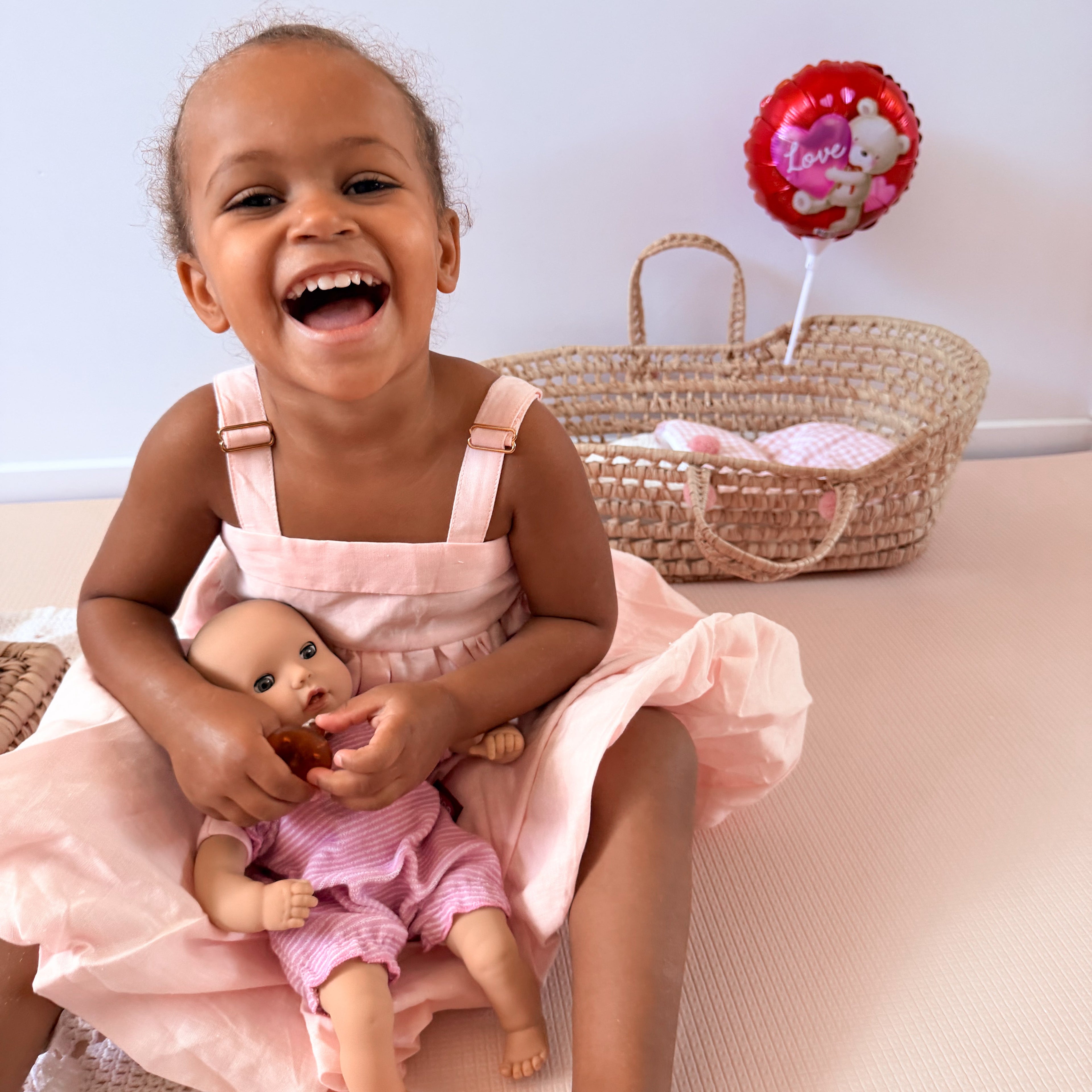 Götz Suit Stripy Balloon, Pink - Size S