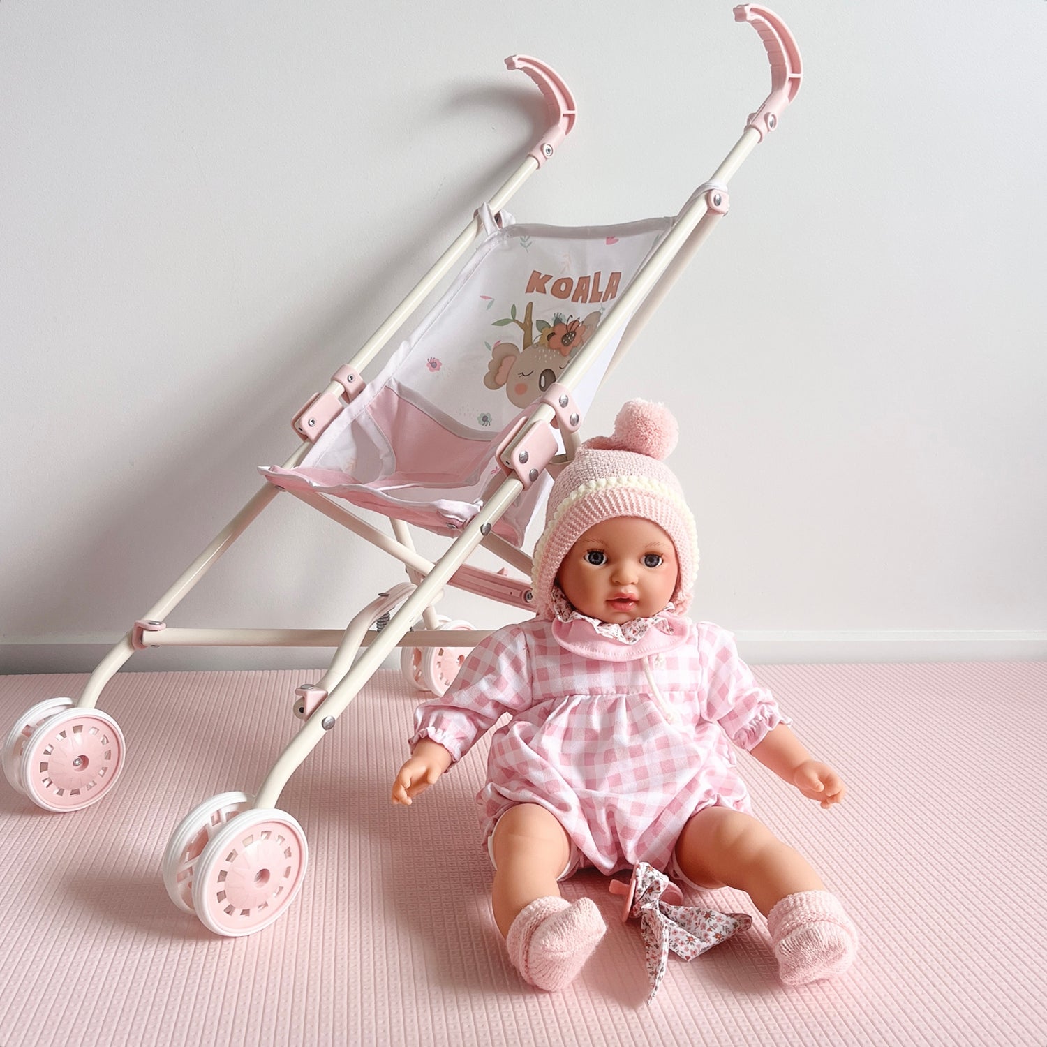 DeCuevas Toys Koala Folding Doll Stroller