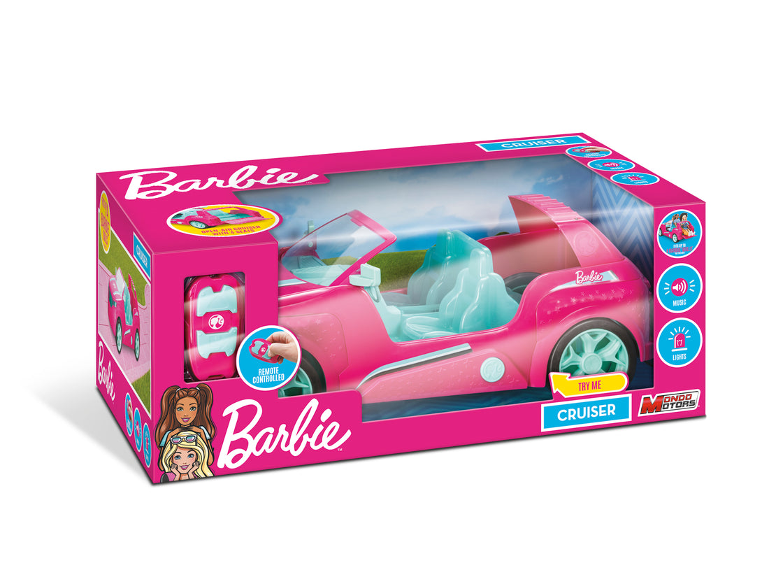 Barbie Radio Control Lights &amp; Sounds Cruiser - Dolls and Accessories