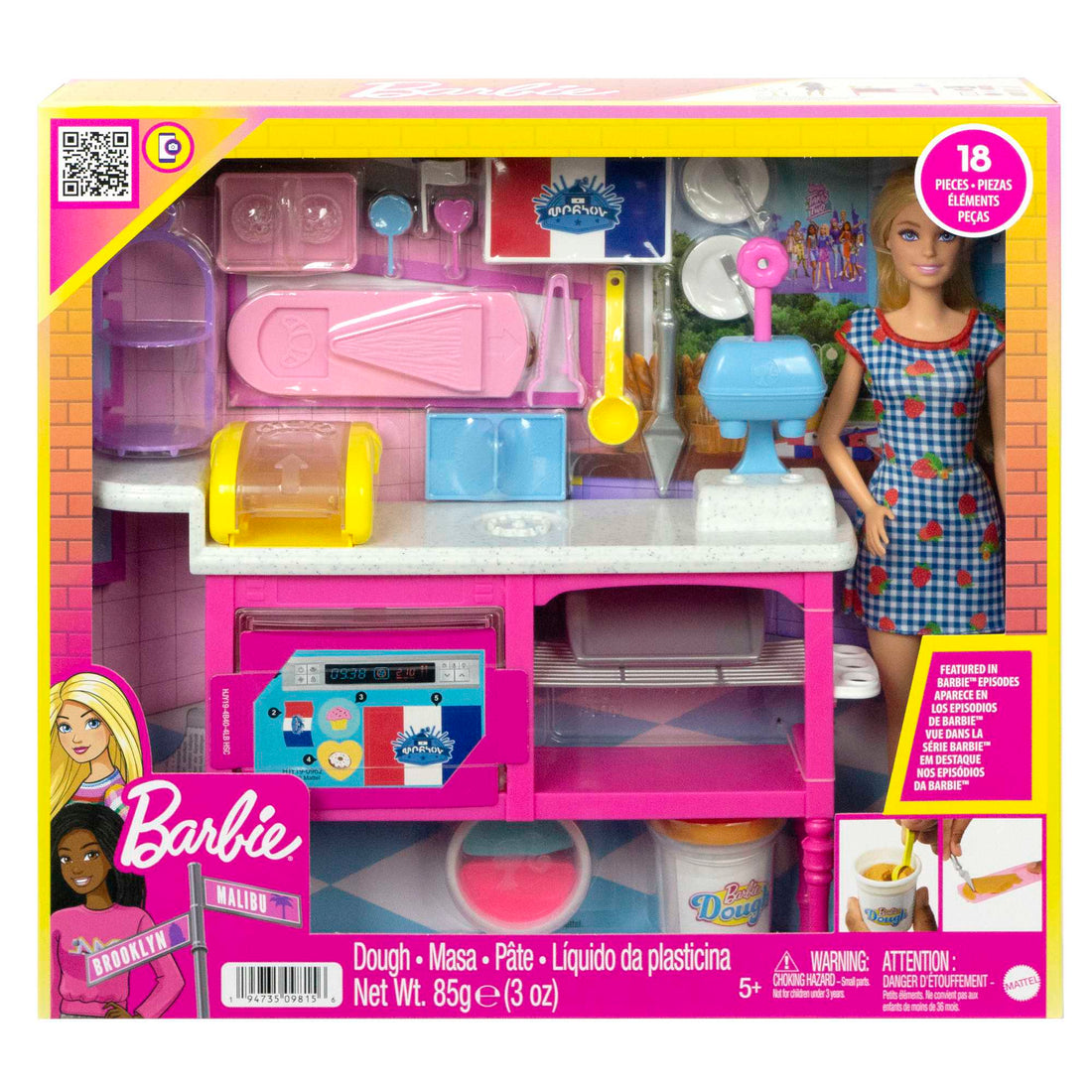 Barbie Cafe Themed Playset - Dolls and Accessories