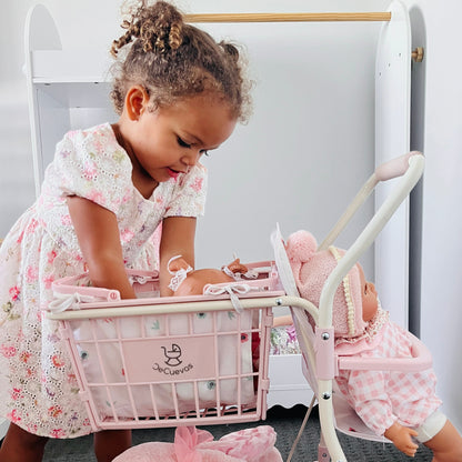 DeCuevas Toys Koala Supermarket Trolley with Accessories and Baby Carrier