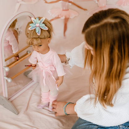 Götz Handcrafted Doll - Girl Hannah-Lea - At the Ballet
