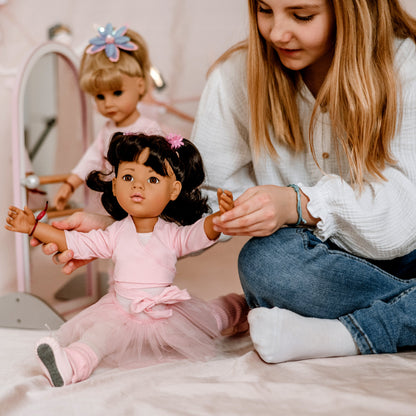 Götz Handcrafted Doll - Girl Hannah-Lea - At the Ballet