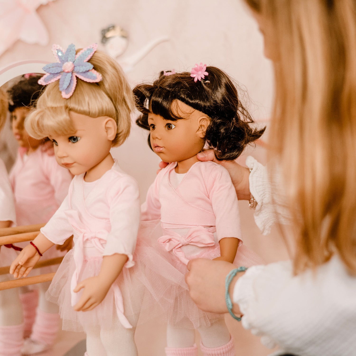 Götz Handcrafted Doll - Girl Hannah-Lea - At the Ballet